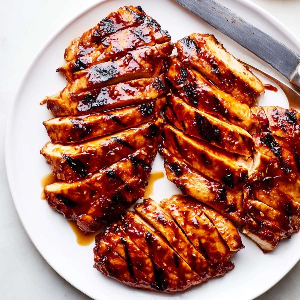 Grilled Coca Cola Glazed Chicken