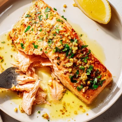 Garlic Butter Salmon Fillets