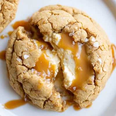 Caramel Cheesecake Cookies